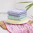 thumbnail image 3 of decorUhome Kitchen Towels Set of 6, 100% Cotton Super Soft and Absorbent Dish Towels for Washing Dishes, Quick Drying Kitchen Hand Towels 16" x25", Pink, 3 of 9