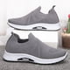 thumbnail image 1 of Herr Sneaker Löparskor Slip On Sneakers Vardagsskor Grå Gray, 1 of 4