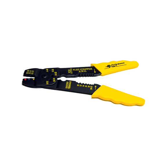 Performance Tool Electrical Crimper, Hand Tool Crimper & Stripper