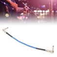 thumbnail image 3 of Cable de efecto de guitarra accesorios para guitarra Cable de efecto de guitarra eléctrica de 635mm con codo doble de 90  suministro de Cable efector de guitarra, 3 of 8