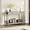 Grey, variant on 43” Entryway Table with Drawers, Narrow Console Sofa Table with Storage & Shelves, Farmhouse Entryway Console Table for Hallway, Living Room - White