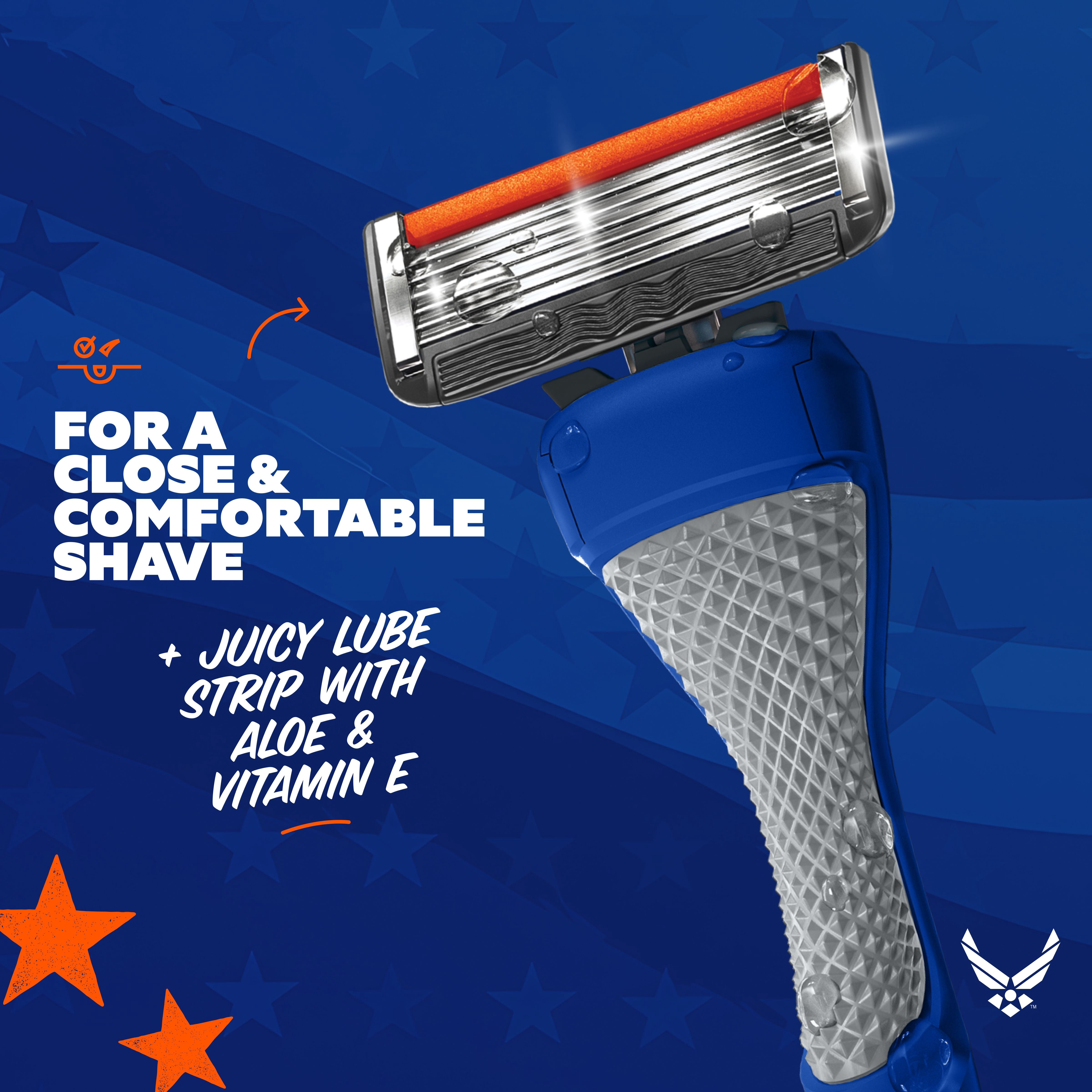 Dollar Shave Club Military Air Force 6-Blade Razor Starter Set