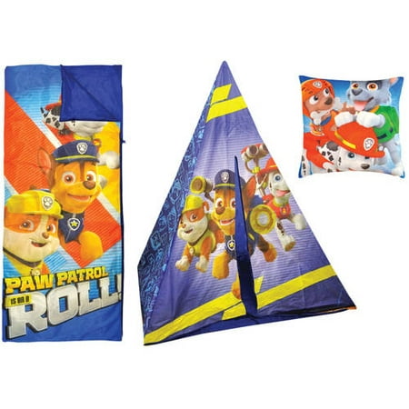 Paw Patrol Teepee, Pillow & Slumber Set 3 pc. Box