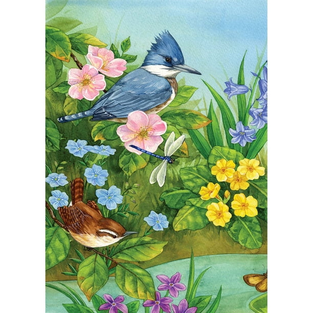 Diamond Painting (DE5279) 5D DIY Kit Birds Square Handicrafts Art (B3298) 45x60cm Hugtrwg Para estrenar