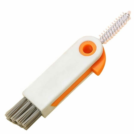 

Goxfaca Bottle Lid Cleaner Brush | 2pcs Multipurpose Bottle Gap Cleaner Brushes | Bottle Cleaning Crevice Brush for Water Bottles Covers Nursing Bottle Cups Lids