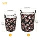 thumbnail image 3 of Fotbe Butterfly Cesto de Ropa con Asas, Cesto Impermeable de Gran Capacidad, Bolsa de Lavado para Dormitorio, Cesto de Ropa con Ruedas y Asas-Small, 3 of 6