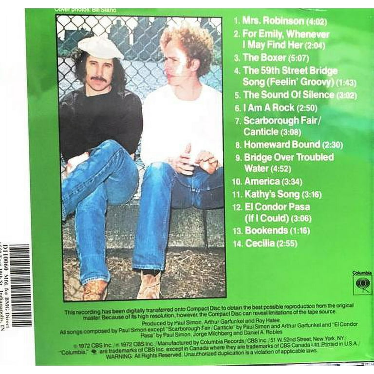 洋楽 SIMON&GARFUNKEL CD Simon & Garfunkel - Greatest Hits - CD - Walmart.com