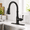 Matte Black-Antique Style, variant on Vintkitchen Faucets With Pull Down Sprayer