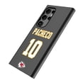 thumbnail image 2 of Keyscaper Isiah Pacheco Black Kansas City Chiefs Galaxy Magnetic Bump Case, 2 of 7