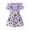 Purple, variant on Afdoent Toddler Baby Girl Clothes Buterfly Print Knit Top & Overalls Set Casual Spring Summer Outfit For 2 7 Years Classic 2-3 Years