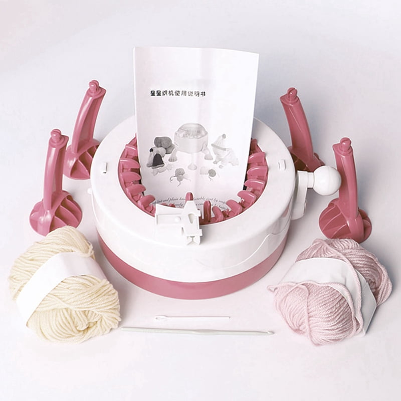 2X 22 Needles DIY Knitting Machine Loop Weaving  Weaving Scarf Sweater Hat Socks EducationalToy for Adults