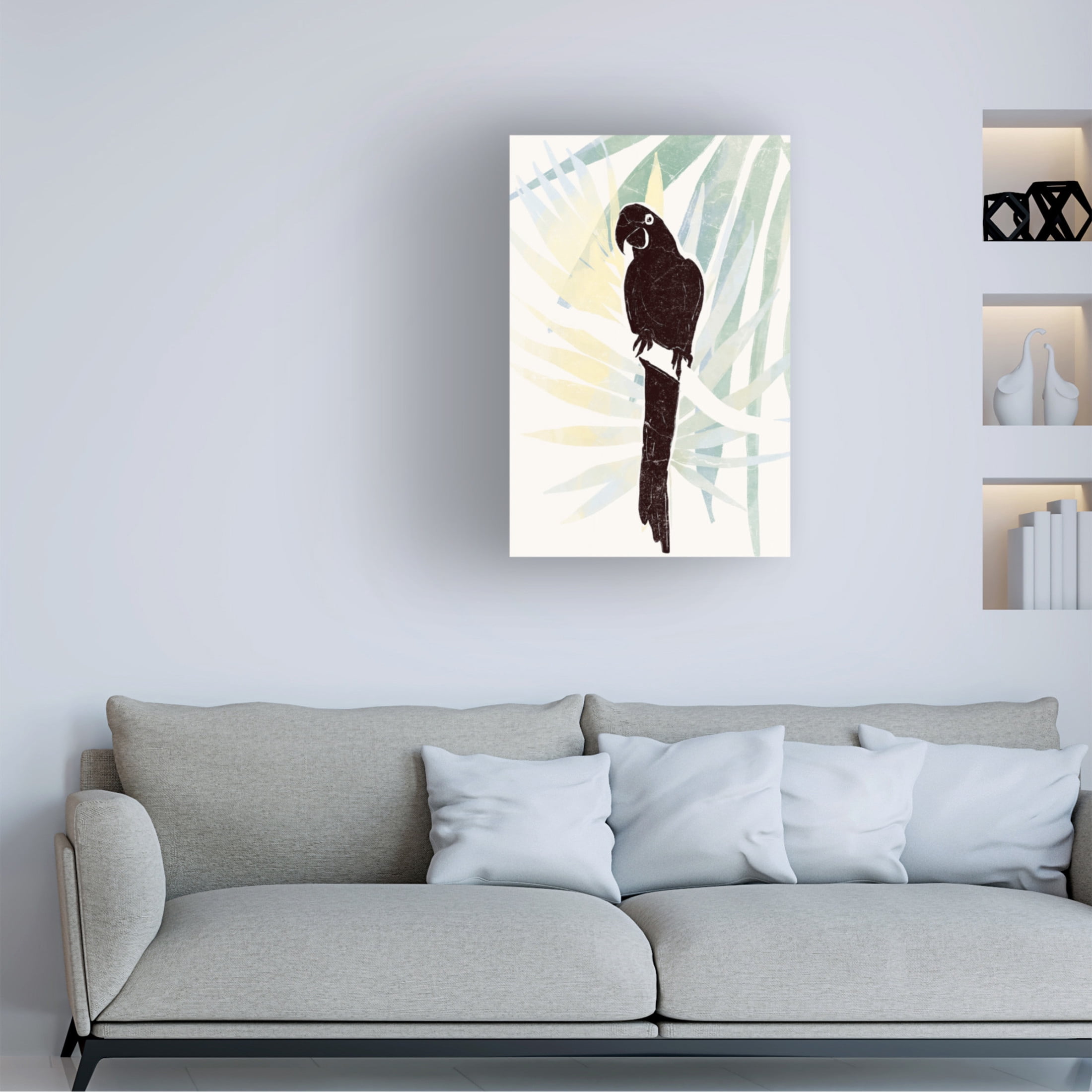 Canvas Wall Art - Yuyu Pont 'Jacinto' Wall Art for Living Room, Bedroom, or Office Décor by Trademark Fine Art - 16 x 24 Inches