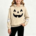 thumbnail image 2 of SHTXOZHI Halloween Hoodies Sweatshirts for Boys Girls Long Sleeve Graphic Tops Casual Outdoor Warm Basic Layering, 2 of 6