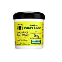 Jamaican Mango and Lime Locking Firm Wax Extra Hold with Real Beeswax & Honey 16 oz