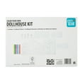 thumbnail image 2 of Pen+Gear Cardboard Color Your Own Dollhouse Kit, 15 Pieces, 2 of 7
