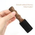 thumbnail image 3 of Uxcell Singing Bowl Mallet Strike Leather Stick Brown Sound Bowl Drum Stick for Meditation Yoga Relax, 3 of 5