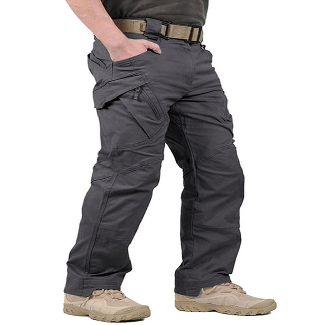 CHOK Relaxed Work Cargo Pants Mens Pant Black Size 34×30