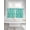 Teal, variant on Rustic Coastal 2 Panel Kitchen Curtains for Small Windows, Sea Nautical Summer Beach Starfish Coral Bathroom Tier Curtain, Short Window Treatment for Bedroom/Living Room 55"x36"