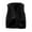 Z2-Black-fleece vests kids, variant on MKOSPLRT 5-14Y Boys Girls Fuzzy Sherpa Fleece Vests Open Front Button Down Fall Winter Cardigan Sleeveelss Warm Outerwear with Pocket