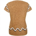thumbnail image 2 of Gingerbread Man Costume All Over Womens T Shirt Multi X-LG, 2 of 7