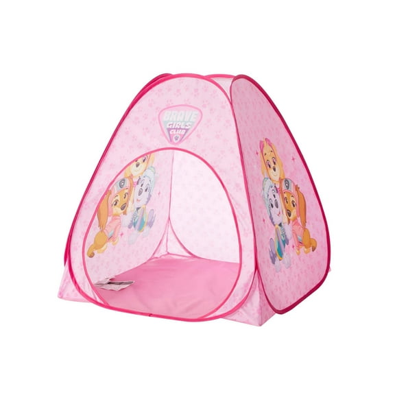 Paw Patrol 3pc Tent Set with Pillow and Flashlight, Pink, Girl, Toddler