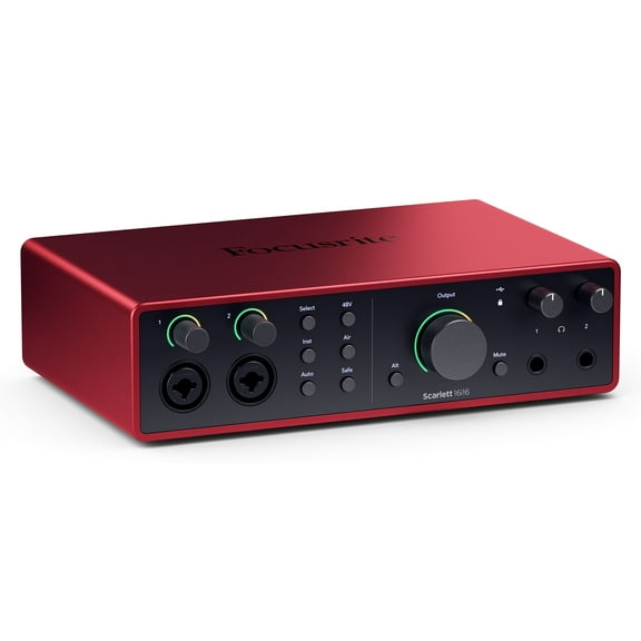 Focusrite Scarlett 16i16 4th Gen USB Audio Interface with Software Suite