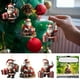 thumbnail image 1 of Adorno Colgante Acrílico de Papá Noel | Decoración Plana para Árbol de Navidad | Ligero E Impermeable | 20 Cm | Paquete de 1, 1 of 6