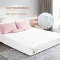thumbnail image 5 of SUNNY HEAT Electric Mattress Pad Twin Size with 4 Temperature 10H Auto-off, White, 5 of 6