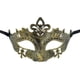thumbnail image 1 of Minnieouse Accesorios de media cara Disfraces de disfraces de carnaval antiguos Fiesta veneciana Actuación Escudo de cumpleaños Halloween Ropa, zapatos y accesorios Miscelánea oro antiguo Minnieouse AP010204-02B, 1 of 6