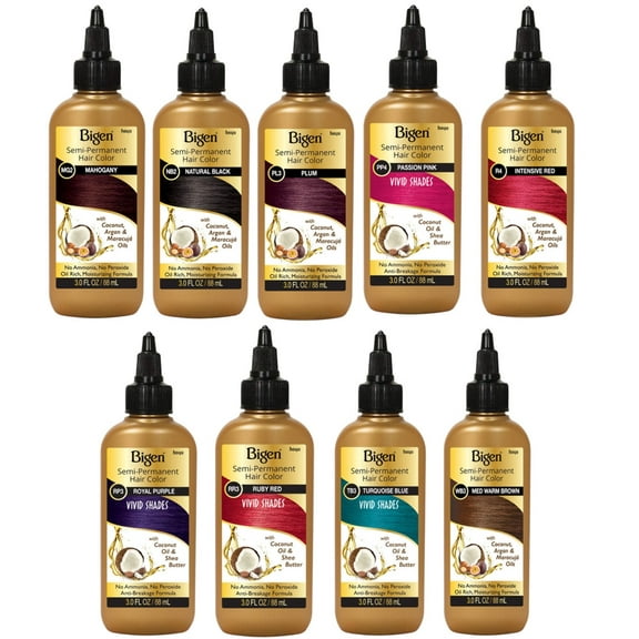 Bigen Semi-Permanent Haircolor #Bg2 Deep Burgundy 3 Ounce (88ml) (6 Pack)