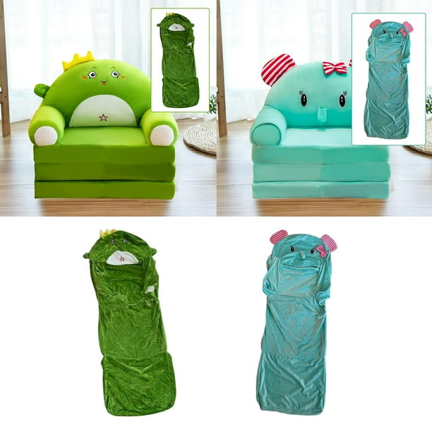 Stretch Slipcover,Kids Foldable Sofa Chair Cover Foldable,Cute Cartoon Children Plush Chair slip cover,Stretch Foldable Kids Sofa Backrest Armchair,Children Armchair Sofa Cover Furniture Salvador Funda elástica