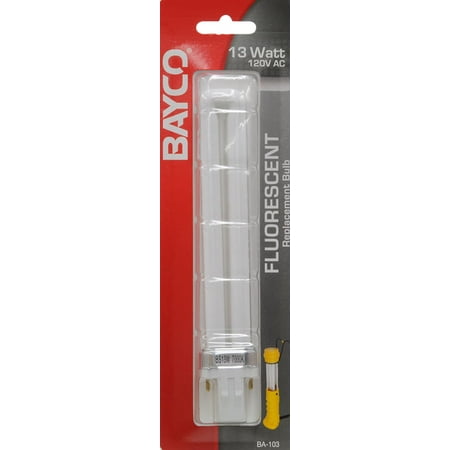 Bayco 120-Volt 13-Watt Fluorescent Bulb #SL-103