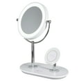 thumbnail image 6 of OttLite Wireless Charging LED Makeup Mirror - Illuminated Magnifying Light with USB Port, White, 6 of 7