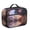 Black-124, variant on Durable Lunch Tote Featuring Space and Galaxy Aesthetic, Including Alien, Planet, and Moon Prints – Insulated Lunch Bag for School and Daycare