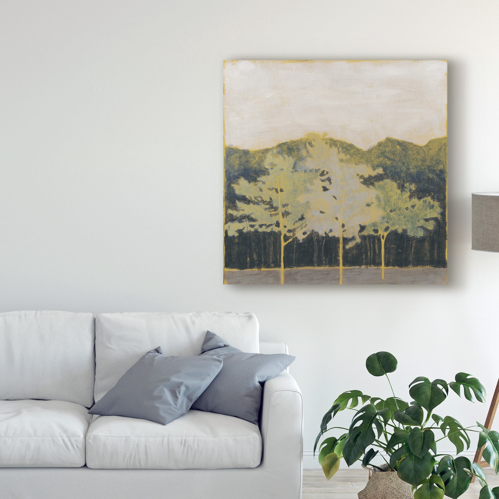 Trademark Fine Art 'Emerald Forest II' Canvas Art by Megan Meagher