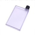 thumbnail image 1 of A6 Paper Cup Botlte Flat Water Bottle Portable Drinks Notebook Bottle (Purple), 1 of 9