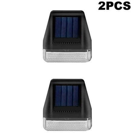 

2/4/6PCS Solar LED Stair Lamp Outdoor Light Fence Garden Lights Pathway Backyard Patio Steps Lamps Solar Night Light