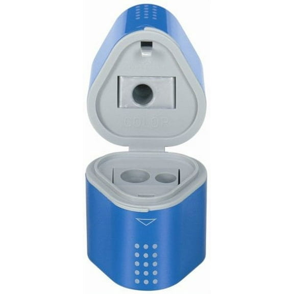 Faber-Castell-Faber-Catell Trio Sharpener Box Grip 2002 Redblue Assorted