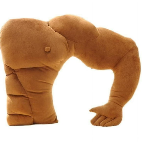 Soft Body Pillows Cute Muscular Boyfriend Arm Pillow Shape Large Comfort Pillow Warm Arm Pillow Birthday Gift For Girlfriend
