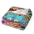 thumbnail image 2 of My Singing Monsters Blankets Ultra Soft Flannel Blanket All Season Fuzzy Blanket Fluffy Cozy Blanket For Couch Bed Sofa 50"X40", 2 of 9
