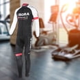 thumbnail image 4 of Bicycle Racing Bike Riding Suit Men's Long Sleeve Cycling Jersey Set Bib Pants M, 4 of 8