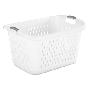 Sterilite 2.7 Bushel Extra-Large Laundry Basket, White