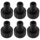 thumbnail image 1 of 6 conectores rápidos para manguera de jardín, adaptadores de grifo de plástico duraderos para uso doméstico, adaptador de manguera para lavado de coches, conector de reparación., 1 of 7
