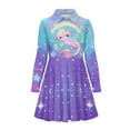 thumbnail image 4 of DISNIMO Galaxy Axolotl Dress for Girls Rainbow Dresses for Kids Long Sleeve Skater Dress Girl Midi Dresses with Collars for Girls Skater Twirl Dress Animal Dress Girl 3-4 Girls Dress Clothing, 4 of 7