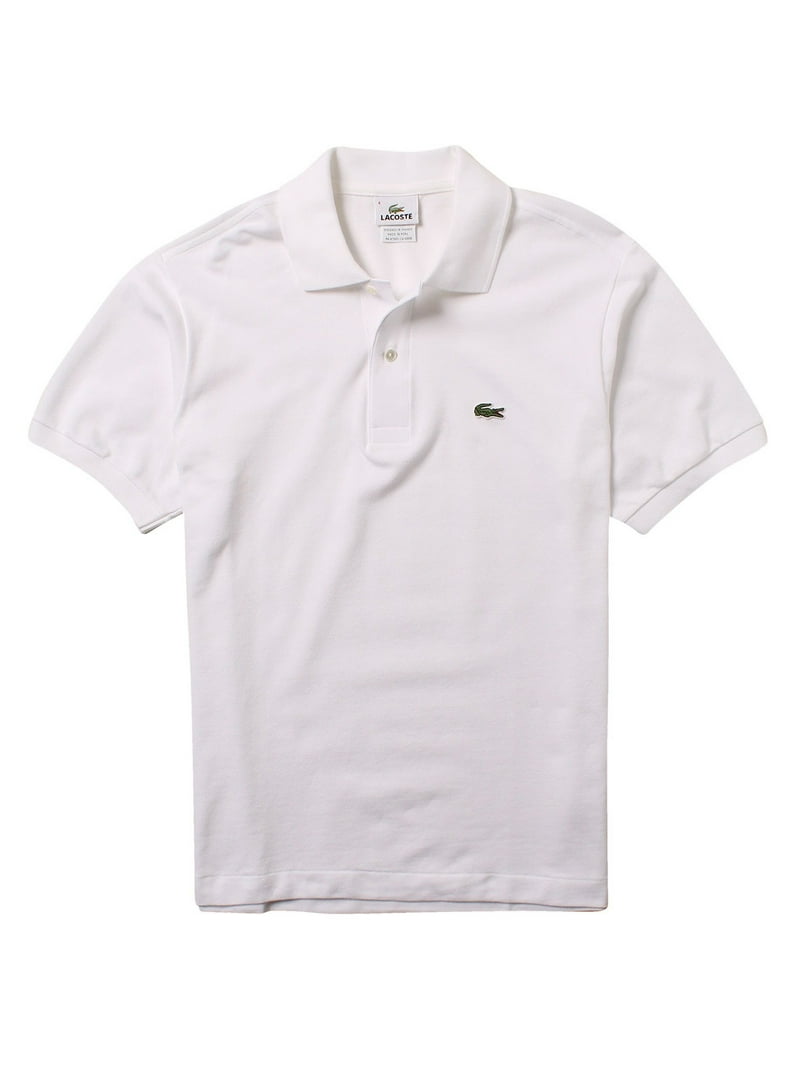 Men's Lacoste White Classic Fit Polo - 2XL - Walmart.com