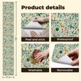thumbnail image 4 of Peel and Stick Wallpaper Contact Paper Deer Nature Forest Plants Art Deco Flowers Leaves Berries Foliage Self Adhesive and Removable 17.7in x 118in, 4 of 8