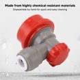 thumbnail image 4 of Double Tight Push In Quick Connector, Manual Disassembly Duotight Push In Fitting Ball Lock For Keg Replacement, 4 of 8