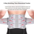 thumbnail image 3 of Back Brace For Lower Back Pain Relief,breathable Adjustable Back Lumbar Support Belt For Herniated Disc Sciatica, 3 of 5
