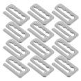 thumbnail image 3 of 12pcs Barber Cape Clips, Cape Hook Adjusters Barber Strap Clips Barber Cape Fastening Hooks Barber Cape Metal Buckles for Replacement Barber Cape Acce, 3 of 4