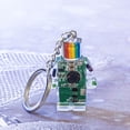 thumbnail image 4 of Electronic Robot Pendant Keychain Unisex Key Chain Multi-Functional Phone Chain Funny Keyrings Accessory for Women Girl, 4 of 9
